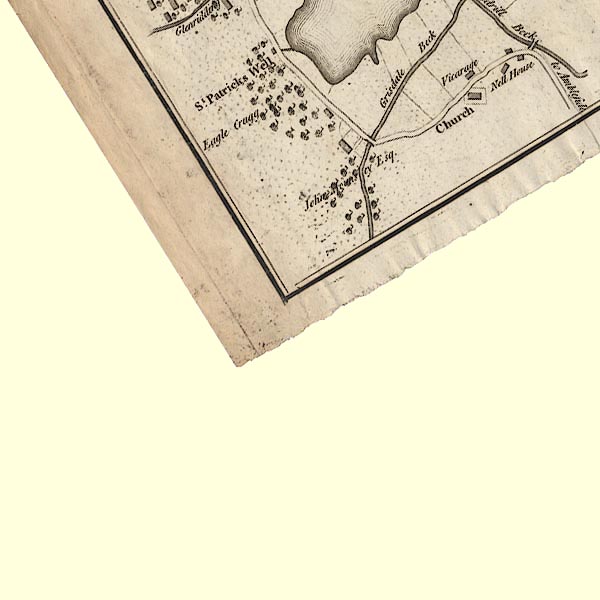 Clarke 1787 map, tetrad