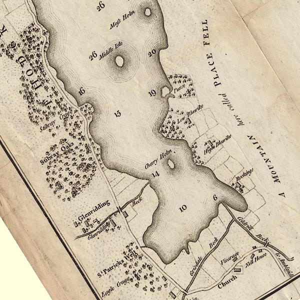 Clarke 1787 map, tetrad