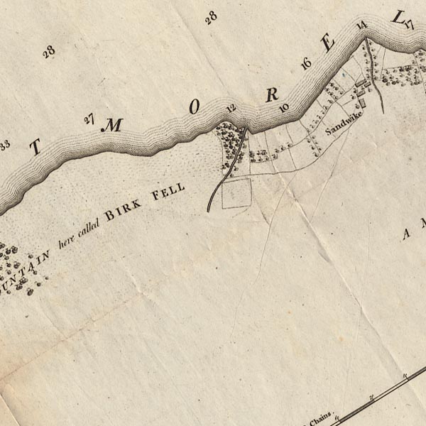 Clarke 1787 map, tetrad