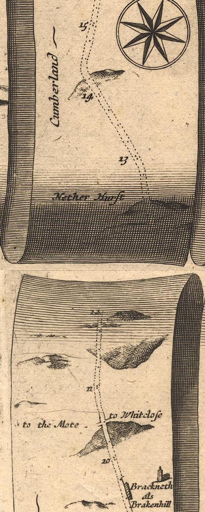 Ogilby 1675, plate 62