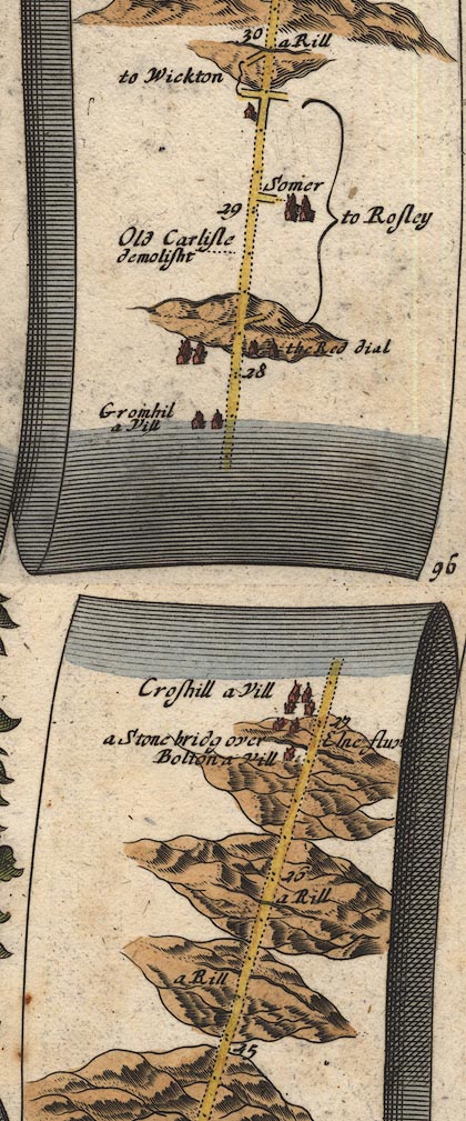 Ogilby 1675, plate 96