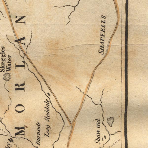 West 1784 map
